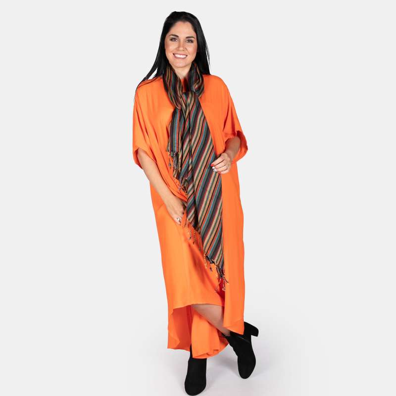 Thin Stripe Scarf