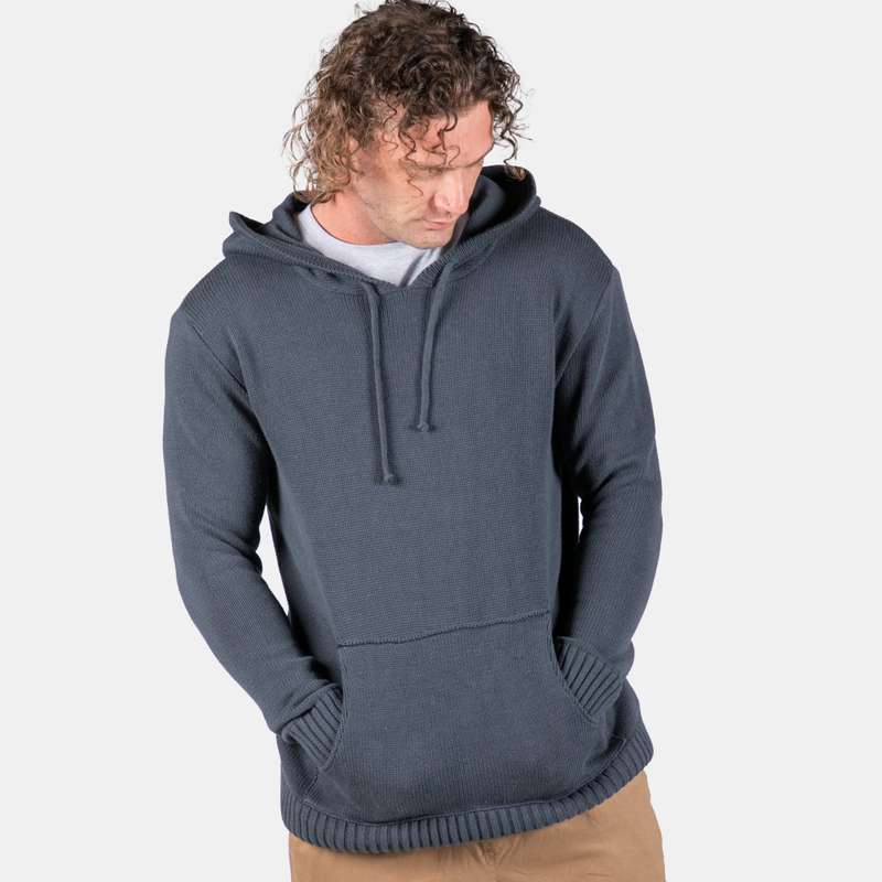 Unisex Knit Hoody with Pocket