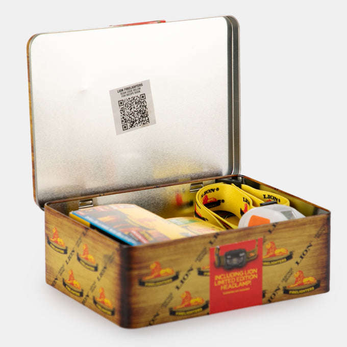Lion Match Tin with Braai Equipment