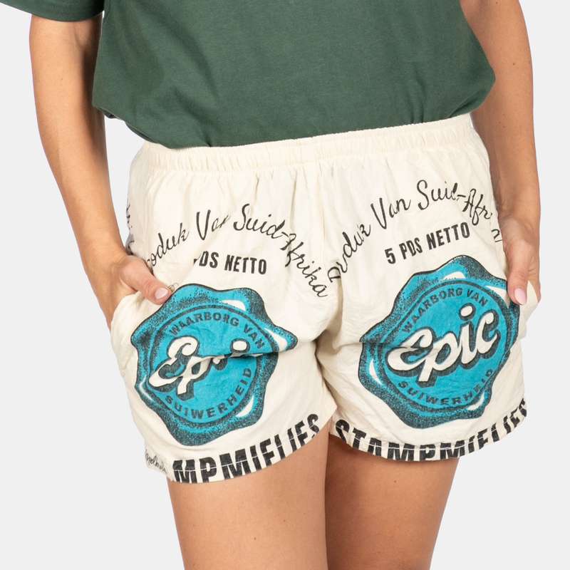 Ladies Epic Stampmeel Supa Shorts