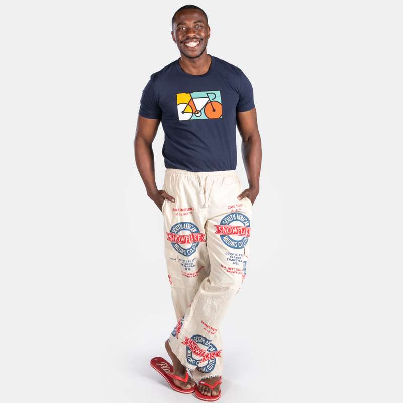 Uniquely South African Unisex Snowflake Bag Cargo Pants