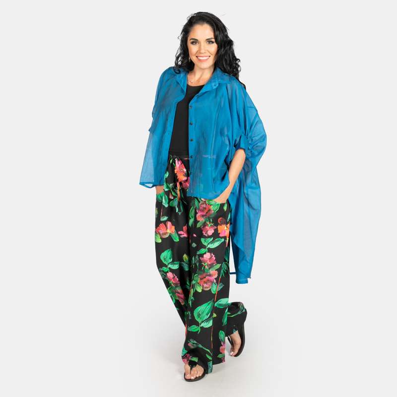 Woman's Flowing Piper Shirt Top