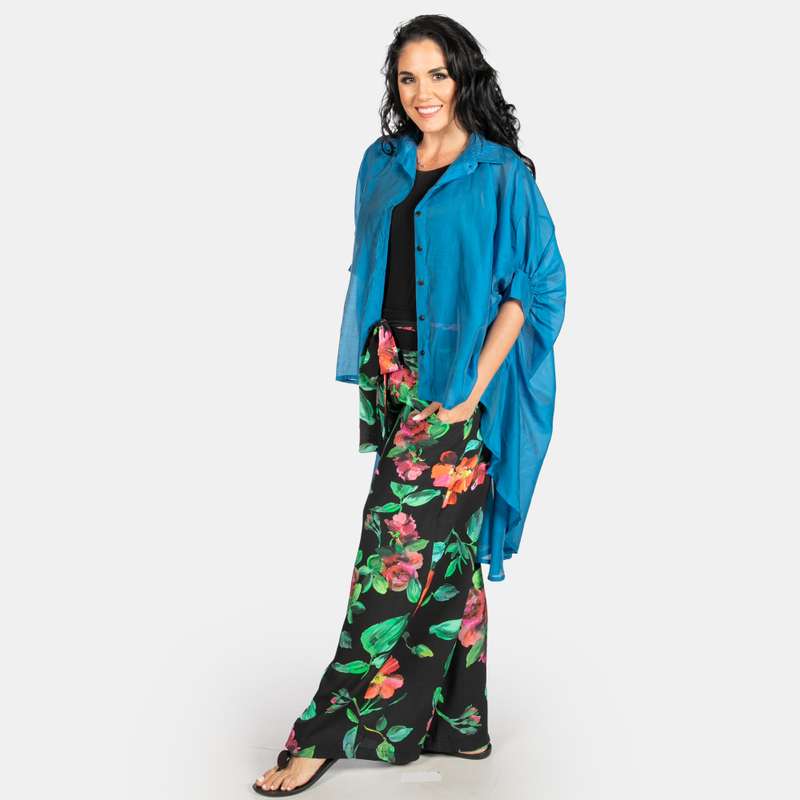 Woman's Flowing Piper Shirt Top