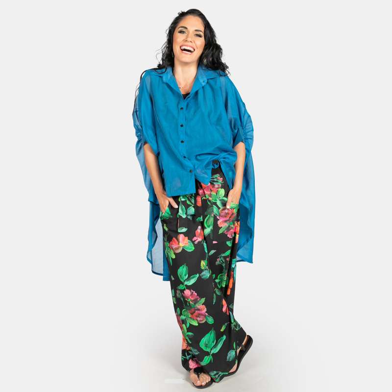 Woman's Flowing Piper Shirt Top