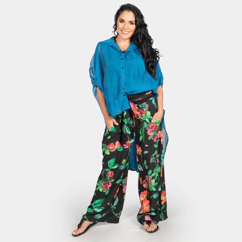 Woman's Flowing Piper Shirt Top