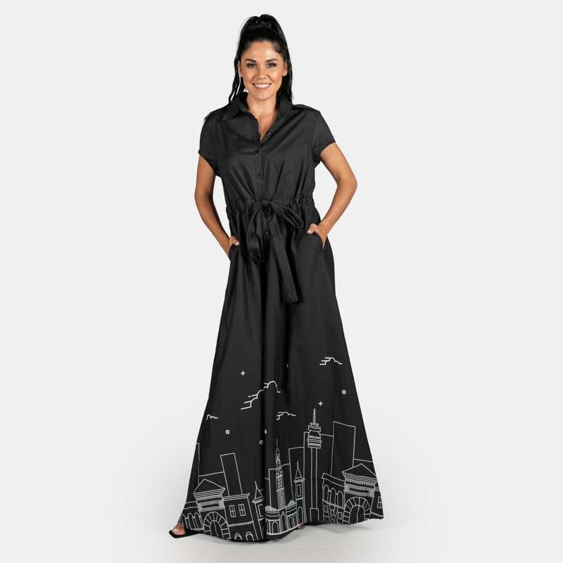 Women's Full Length Cityscape Ranger Dress