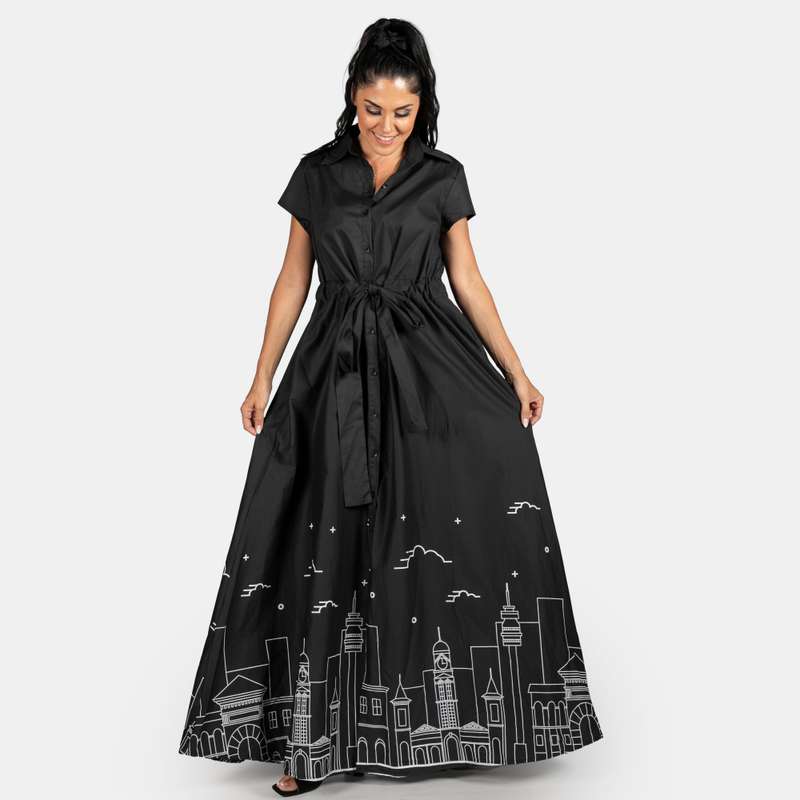 Women's Full Length Cityscape Ranger Dress