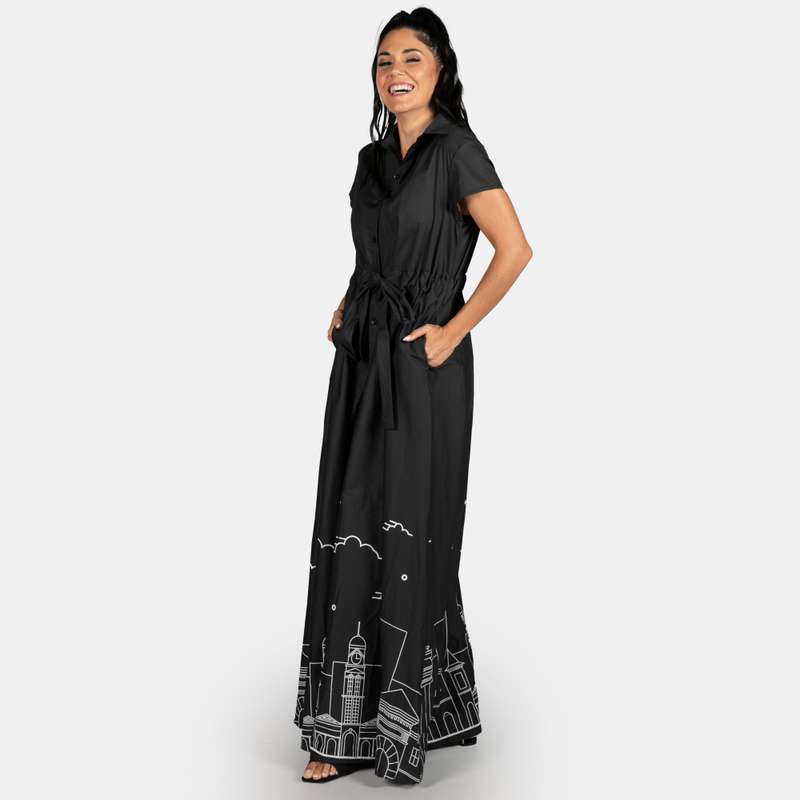Women's Full Length Cityscape Ranger Dress
