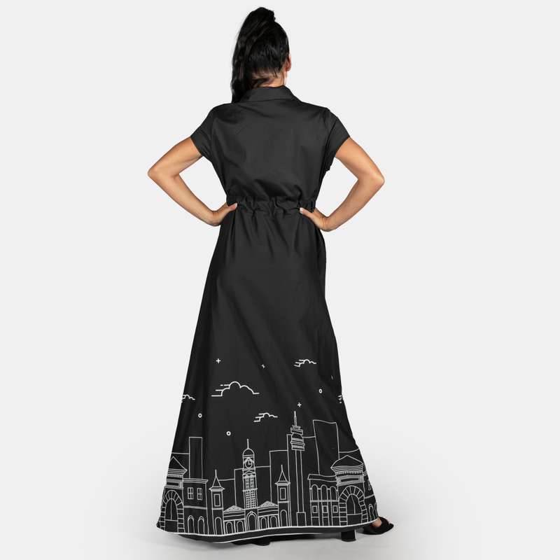 Women's Full Length Cityscape Ranger Dress