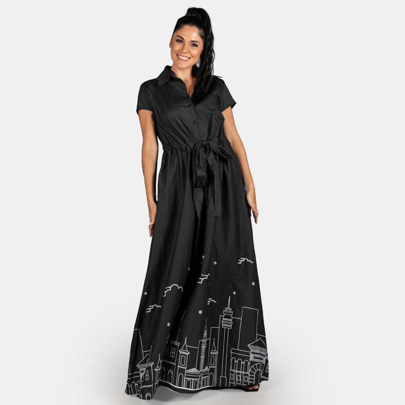 Women's Full Length Cityscape Ranger Dress