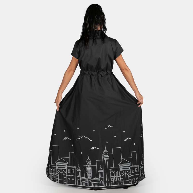 Women's Full Length Cityscape Ranger Dress