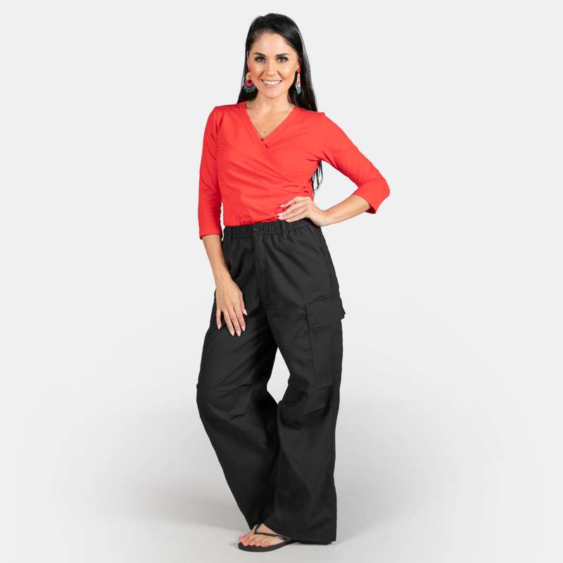 Ladies Roberto Elasticated Utility Pants