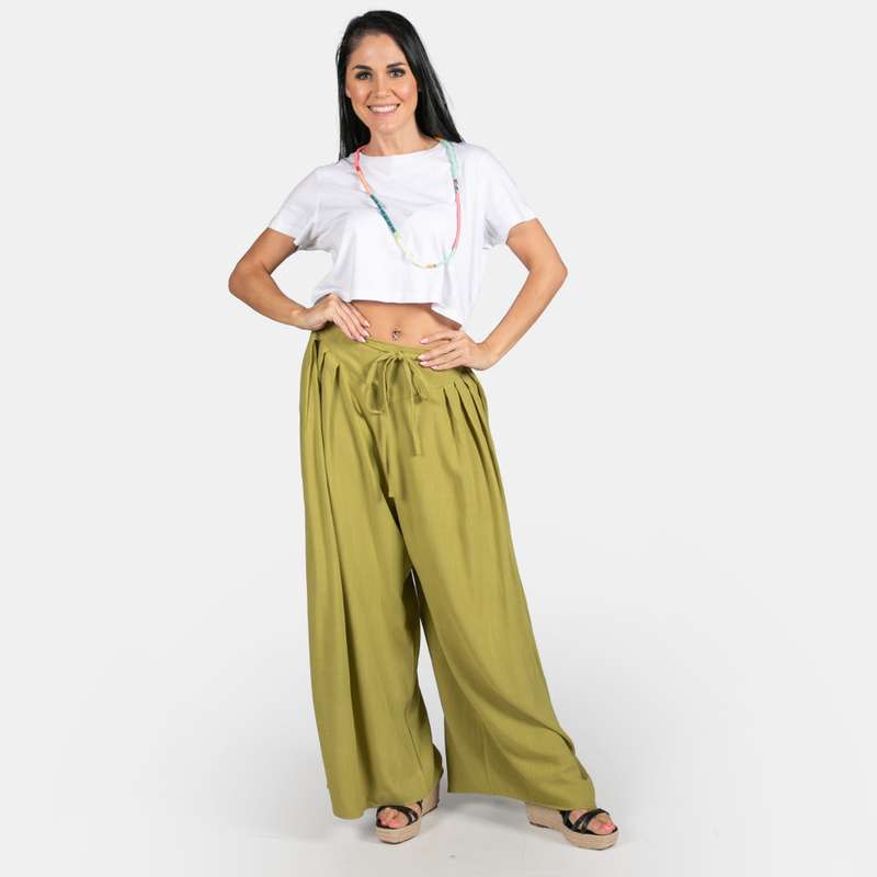 Ladies Wide Leg Soft Flow Tatum Pants