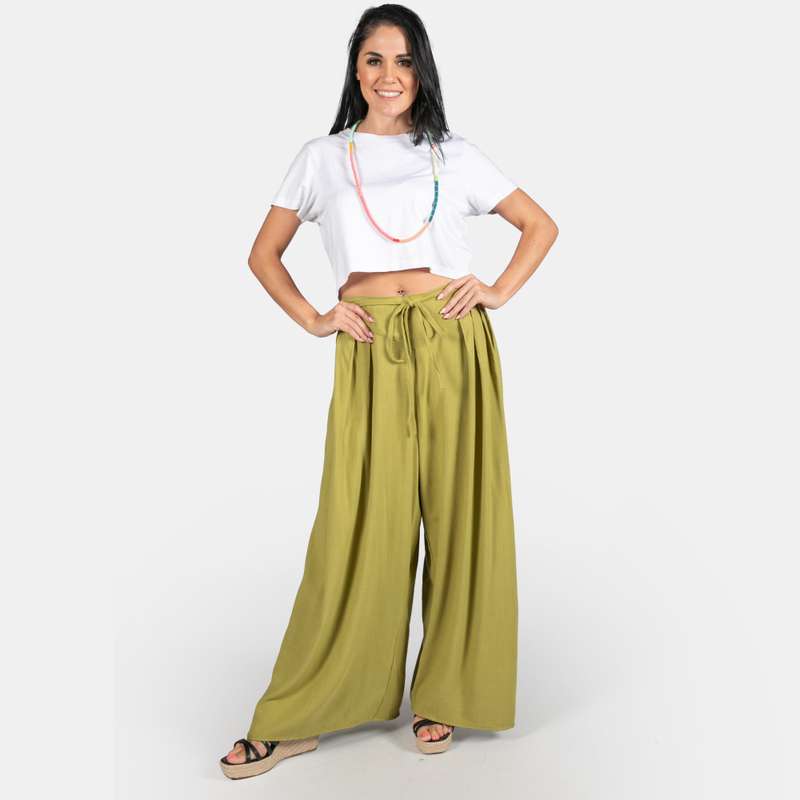 Ladies Wide Leg Soft Flow Tatum Pants