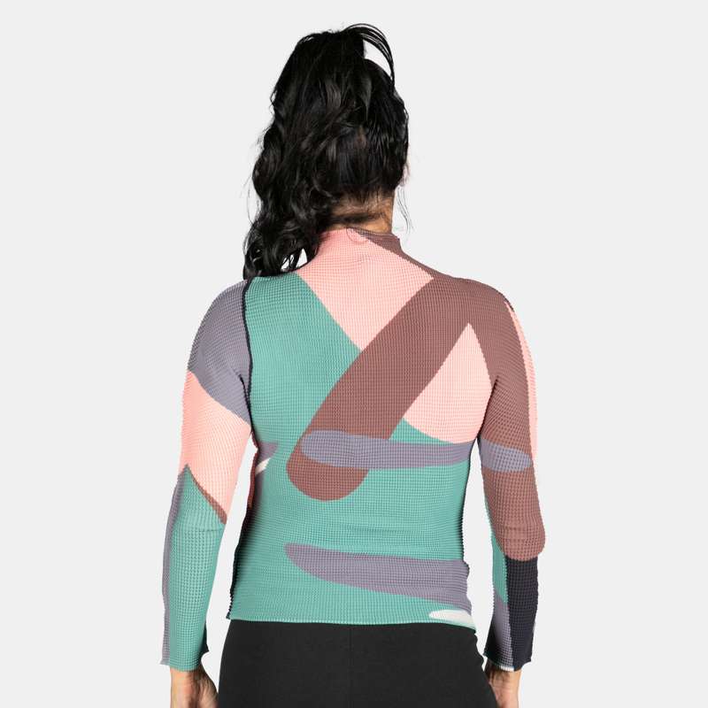 Ladies' Stretch Pleated Top