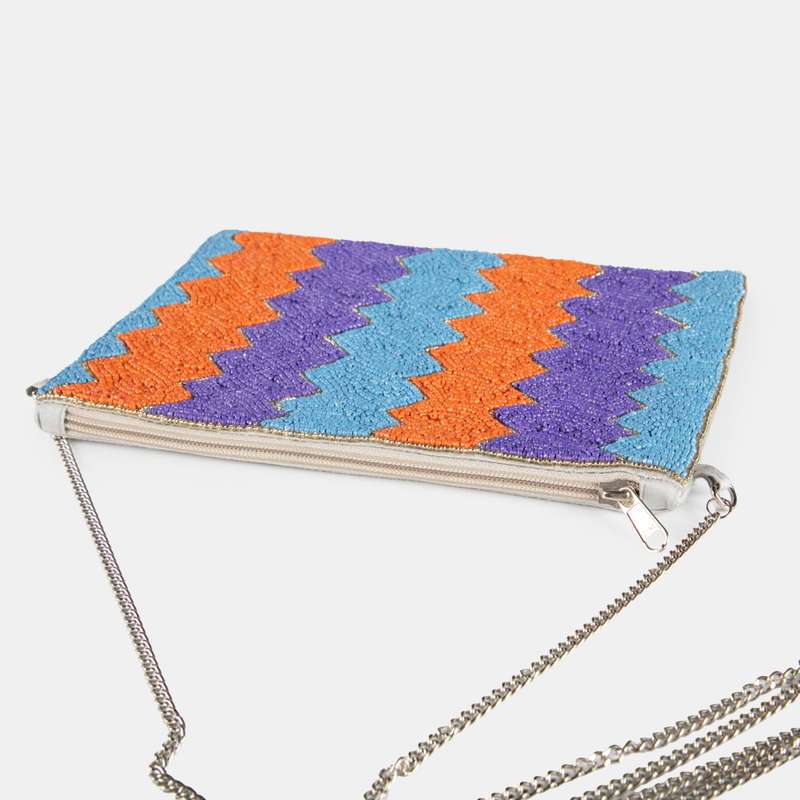 Anna Beaded Zipped Bag