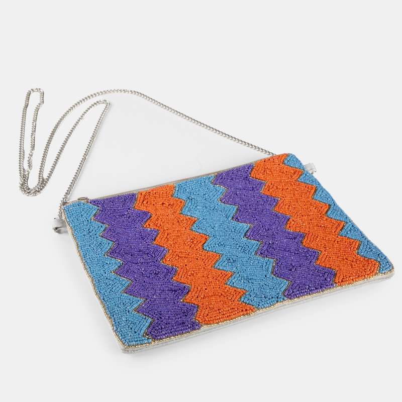 Anna Beaded Zipped Bag