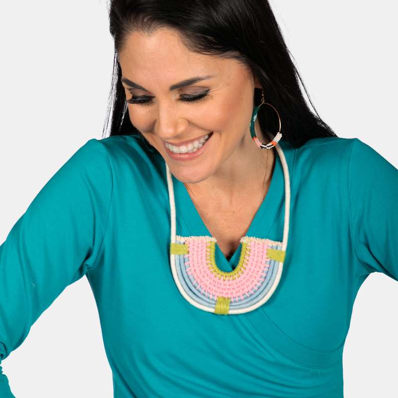 Bonolo Boho Woven Necklace