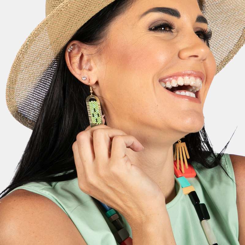 Jane Metal Dangle Earrings