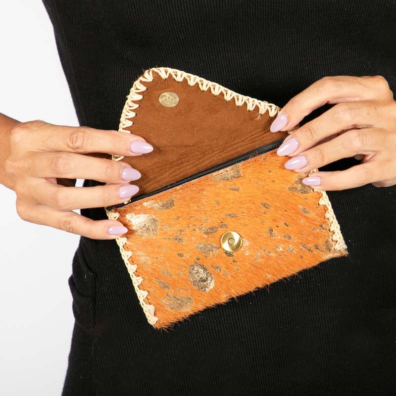 Ladies' Steer Head Purse
