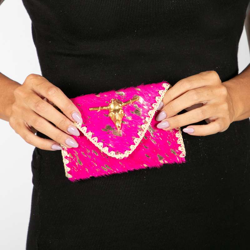 Ladies' Steer Head Purse