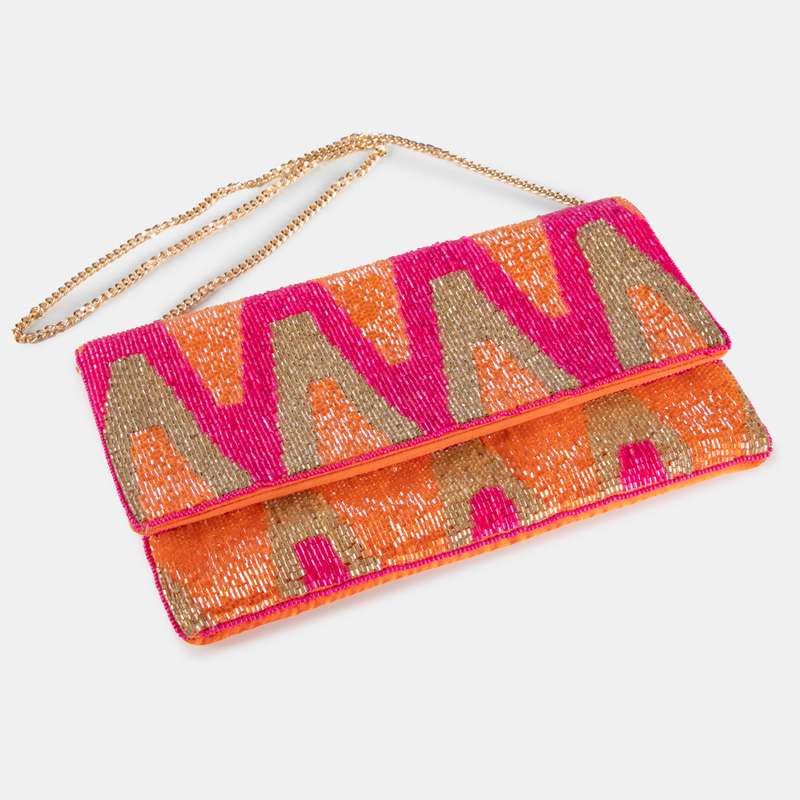 Tarryn Beaded Clutch Bag