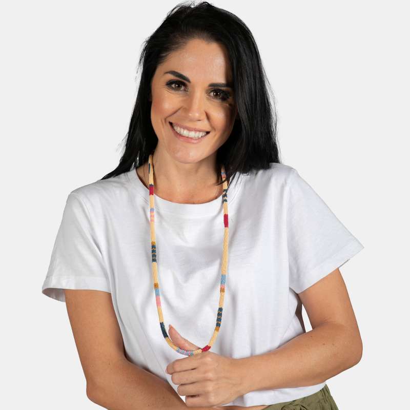 Zanka Beaded Rope Necklace