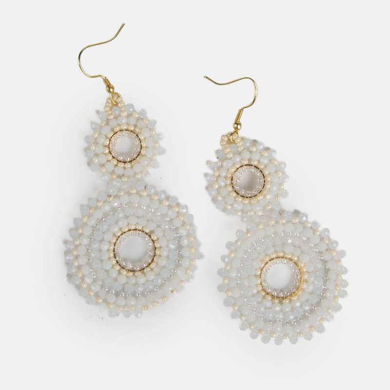 Audrey Double Drop Earrings