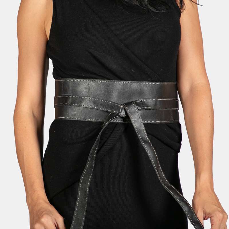 Women's Wrap Around Leather Belt 6 Colours