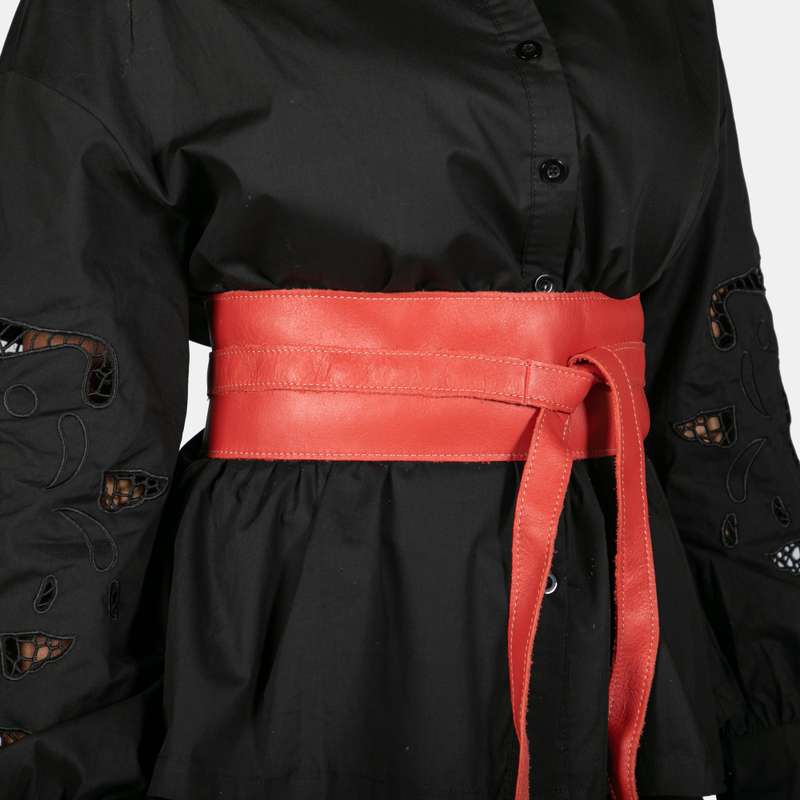 Women's Wrap Around Leather Belt 6 Colours