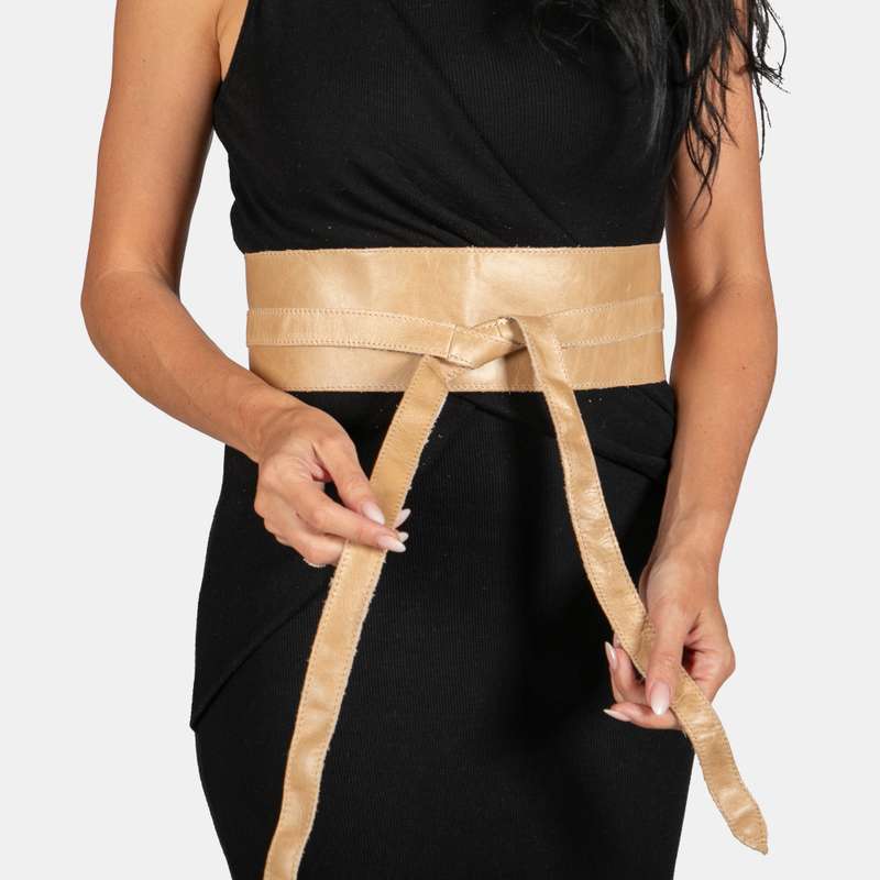 Women's Wrap Around Leather Belt 6 Colours