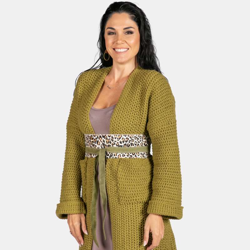 Ladies' Print Wrap Around Belt