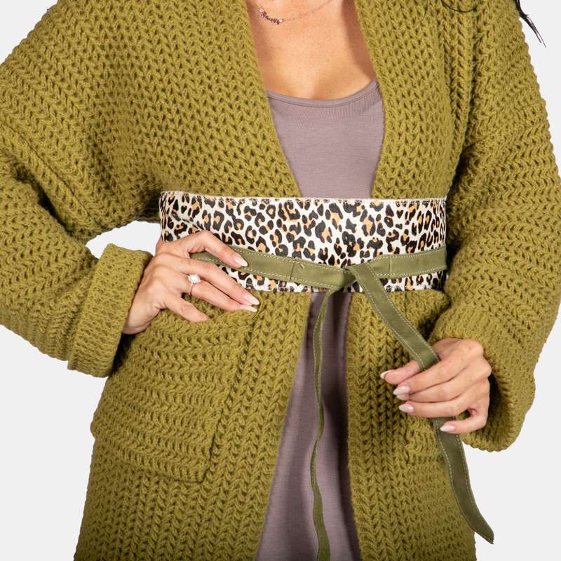 Ladies' Print Wrap Around Belt