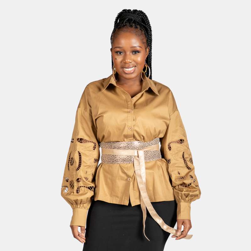 Ladies' Print Wrap Around Belt
