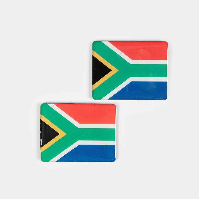 South African Flag Fridge Magnet