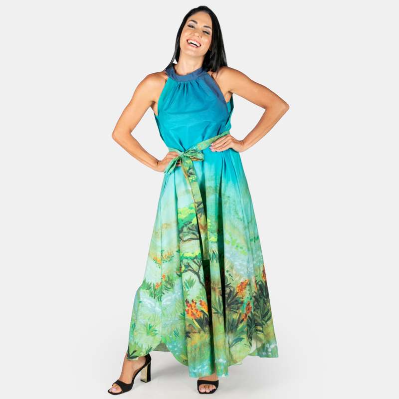 Ladies' African Sky Dress