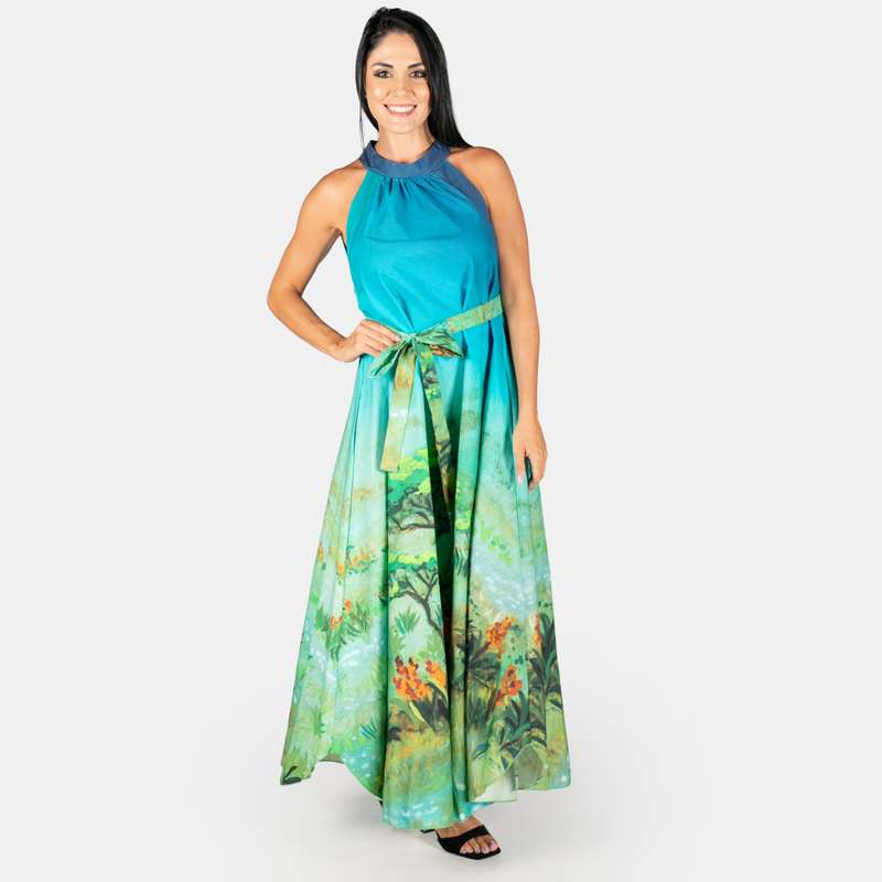 Ladies' African Sky Dress