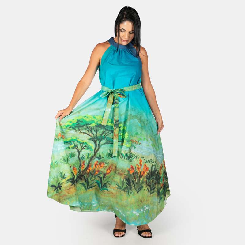 Ladies' African Sky Dress