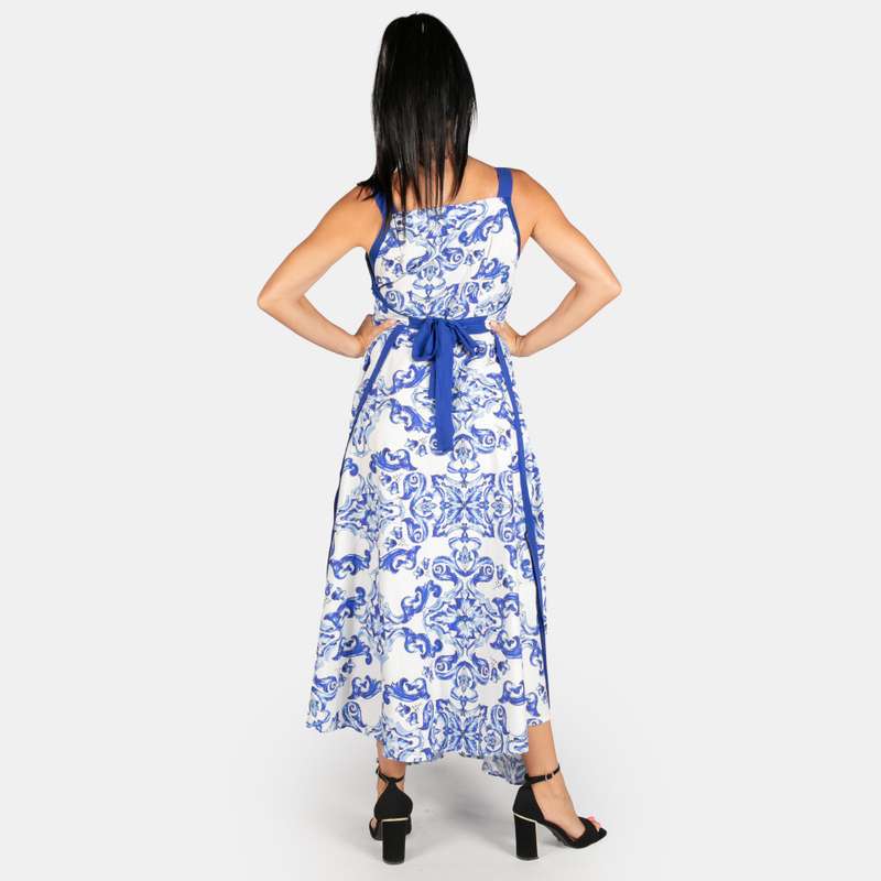 Women's Sleeveless Print Melrose Dress