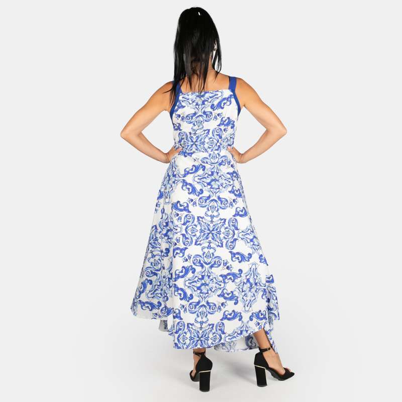 Women's Sleeveless Print Melrose Dress