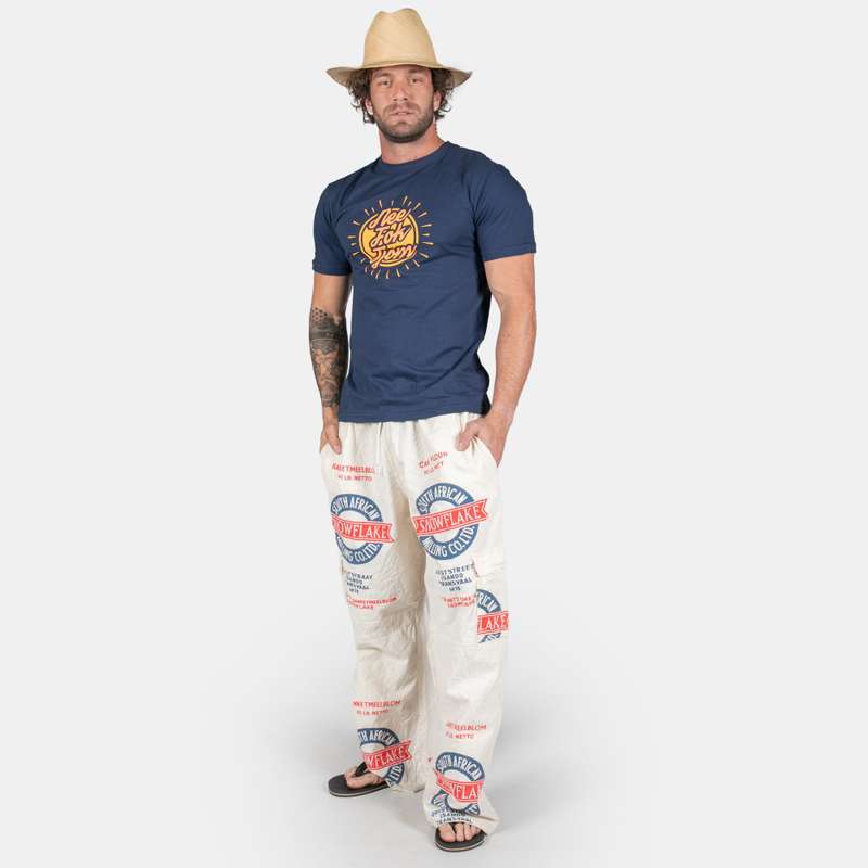 Uniquely South African Unisex Snowflake Bag Cargo Pants