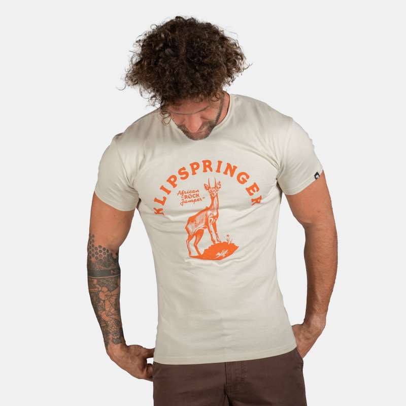 Men's Klipspringer Printed Design South African Inspired T-shirt