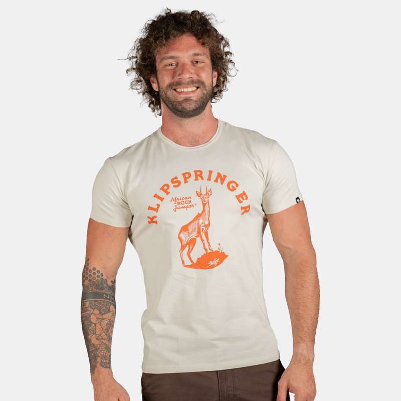 Men's Klipspringer Printed Design South African Inspired T-shirt