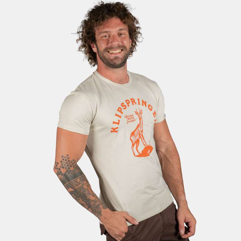 Men's Klipspringer Printed Design South African Inspired T-shirt