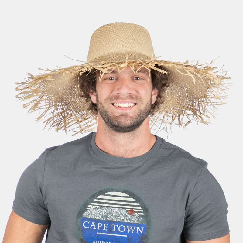 Wide Brim Mexican Straw Hat