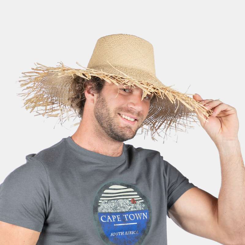 Wide Brim Mexican Straw Hat