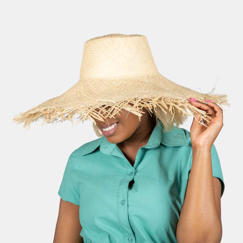Wide Brim Mexican Straw Hat