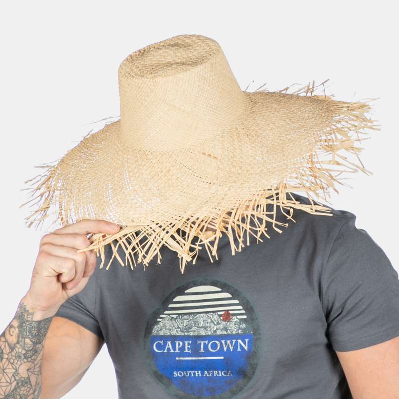 Wide Brim Mexican Straw Hat