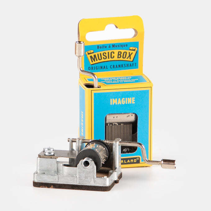 Imagine Hand Crank Music Box