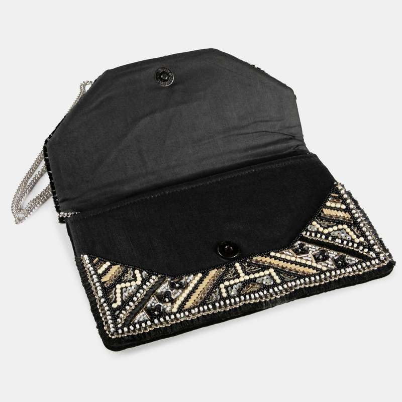 Christine Vintage Beaded Clutch Bag